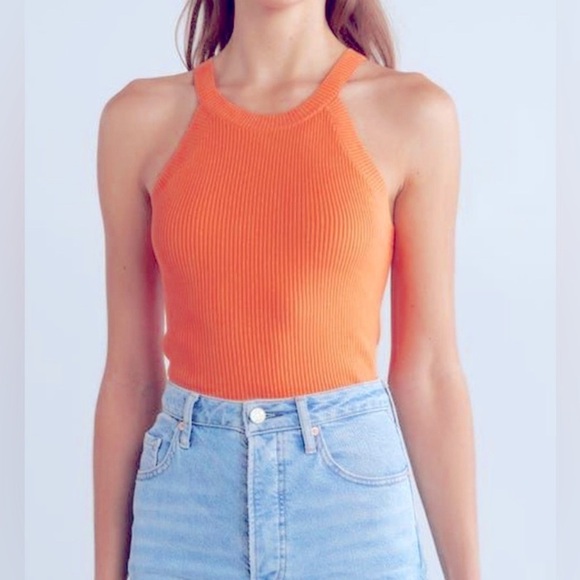 FRNCH Ribbed Tank - Picture 1 of 6